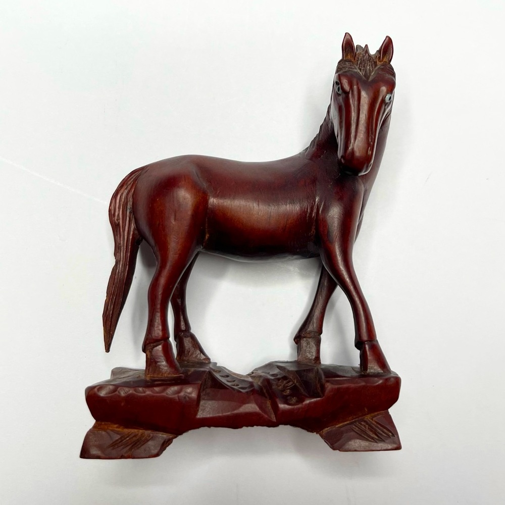Horse - Carved wood